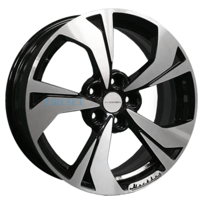 Khomen Wheels 7x17/5x114,3 ET40 D66,1 KHW1724 (Qashqai) Black-FP