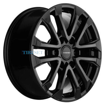 Диски Khomen Wheels 7,5x18/6x139,7 ET42 D100,1 KHW1805 (Great Wall POER (new)) Black на tireset.ru