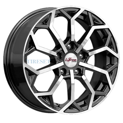 iFree 6,5x16/5x100 ET38 D67,1 Спейс-Нидл Блэк Джек