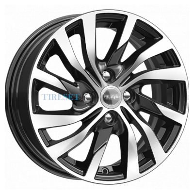 KиK 6x15/4x100 ET37 D60,1 КС882 Алмаз черный