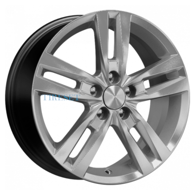 KиK 6,5x16/5x114,3 ET40 D66,1 Rassvet-оригинал (КС868) Дарк платинум