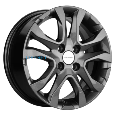 Khomen Wheels 6x15/4x98 ET36 D58,5 KHW1503 (Lada Granta) Gray