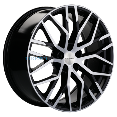 Khomen Wheels 8,5x20/5x114,3 ET30 D60,1 KHW2005 (RX) Black-FP