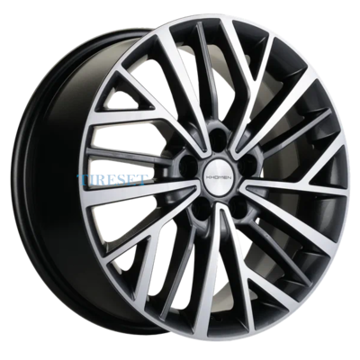 Khomen Wheels 7x17/5x114,3 ET37 D66,5 KHW1717 (Haval Jolion) Gray-FP