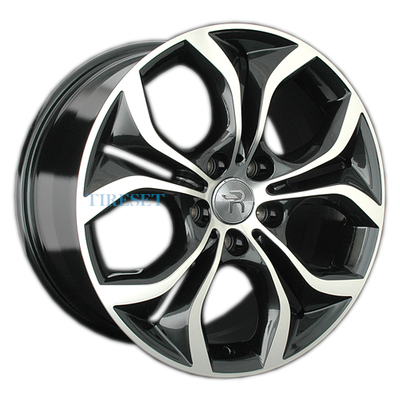 Replay 10x19/5x120 ET53 D74,1 B116 BKF (конус, B640)