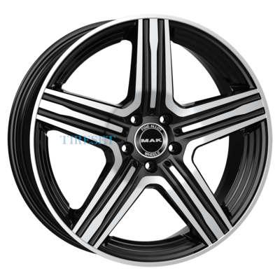 MAK 8x19/5x112 ET20 D66,6 Lewis Black mirror