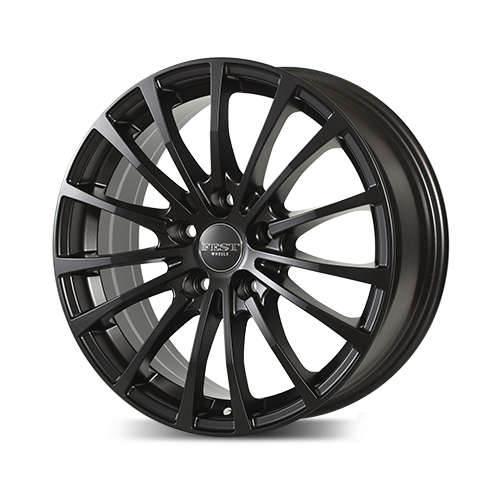 Диск PROMA Цунами 17x7.0 5/112 ET40 D57.1 Черный матовый