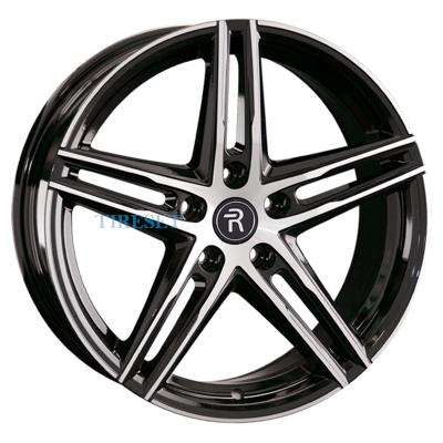 Replay 8x18/5x114,3 ET30 D60,1 LX189 BKF (конус, C570)