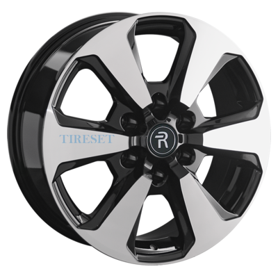 Replay 7,5x18/6x139,7 ET38 D67,1 MI184 BKF (пш, C570)