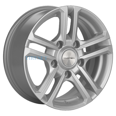 Khomen Wheels 6,5x16/5x139,7 ET35 D98,5 KHW1602 (Niva 4x4 Bronto) F-Silver