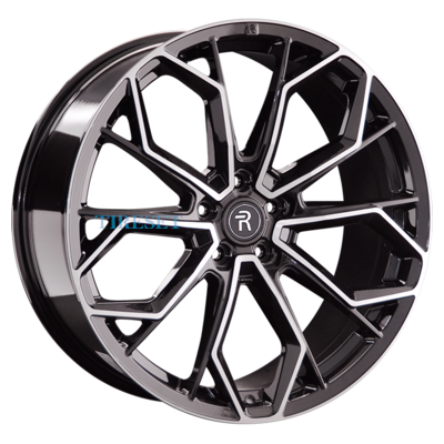 Replay 9,5x22/5x120 ET49 D72,6 LR92 BKF (конус, LR002)