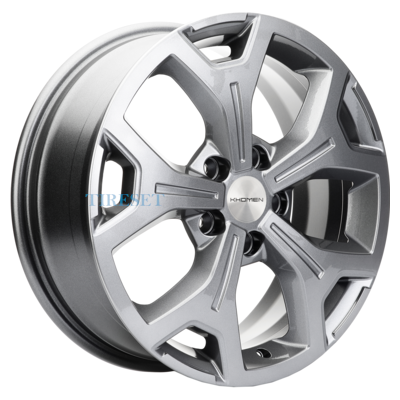 Khomen Wheels 6,5x17/5x120 ET60 D65,1 KHW1710(2) (VW Multivan) Gray