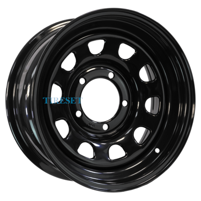 ZEPP 4х4 7x16/5x139,7 ET-3 D110 УАЗ Round Gloss Black (LTM)