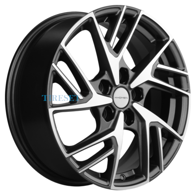 Khomen Wheels 6,5x17/5x108 ET33 D60,1 KHW1722 (Chery Tiggo 7pro/Exeed LX) Gray-FP