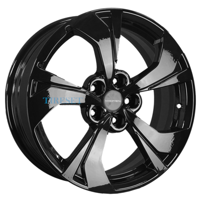 Khomen Wheels 7x17/5x114,3 ET45 D60,1 KHW1724 (Camry) Black
