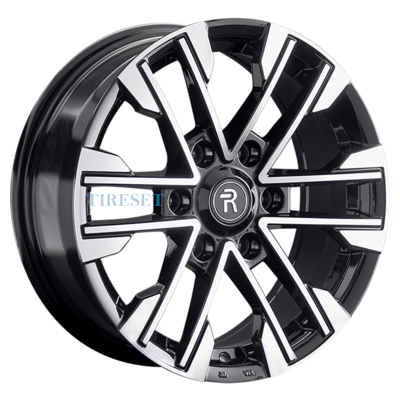 Replay 7,5x17/6x139,7 ET36 D100,1 TA4 BKF (конус, C570)