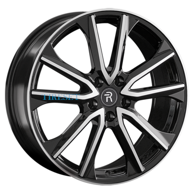 Replay 7,5x19/5x108 ET36 D65,1 CHR45 BKF (конус, C570)