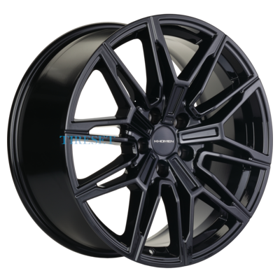 Диски Khomen Wheels 8,5x19/5x112 ET28 D66,6 KHW1904 (Toureg) Black на tireset.ru