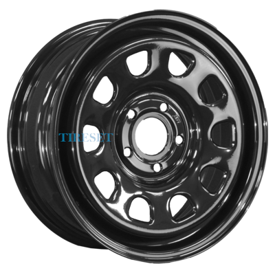 ZEPP 4х4 7x17/5x114,3 ET40 D66,1 Nissan Qashqai/ X-Trail/ Toyota Rav4 Semicircle Gloss Black (LTM)