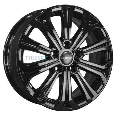 Диски Khomen Wheels 6,5x16/5x112 ET50 D57,1 KHW1610 (Octavia) Black на tireset.ru