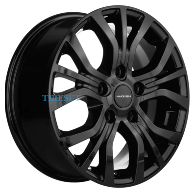 Khomen Wheels 6,5x16/5x114,3 ET38 D60,1 KHW1608 (Alphard) Black