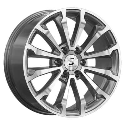 Premium Series 8,5x20/6x139,7 ET30 D106,1 КР006 (Fortuner) Diamond Quartz