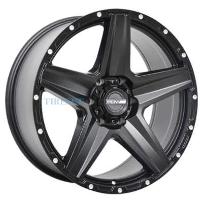 Диски PDW 8,5x20/6x139,7 ET12 D110,1 Stealth (281/01) E-MD/U4B на tireset.ru
