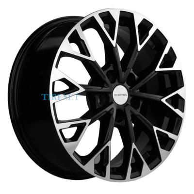 Khomen Wheels 7x17/5x114,3 ET35 D60,1 KHW1718 (Toyota RAV4/ Lexus NX) Black-FP
