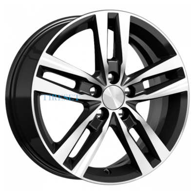 KиK 6,5x16/5x114,3 ET45 D67,1 Rassvet (КС868) Алмаз черный