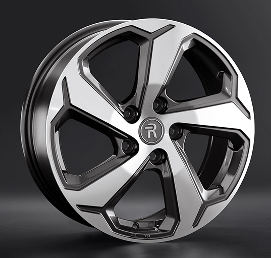 Диск REPLAY GL38 7,5х19 5/108 ET46 D63,3 BKF