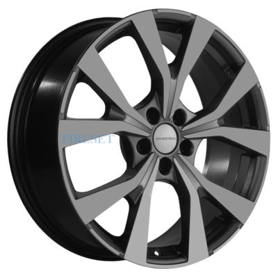 Диски Khomen Wheels 7x19/5x114,3 ET45 D67,1 KHW1906 (Mazda CX-5/CX-8) Gray на tireset.ru