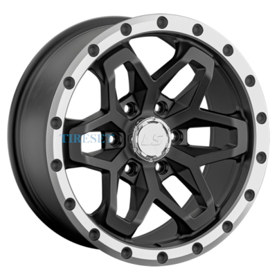 LS 9x18/6x139,7 ET15 D106,1 1350 MBL (конус, Колпак+лого)