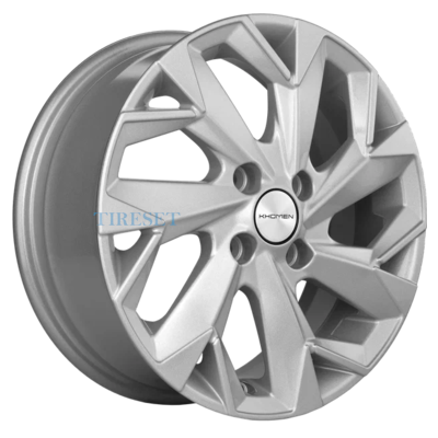 Khomen Wheels 6x15/4x100 ET39 D56,6 KHW1508 (Cobalt) F-Silver