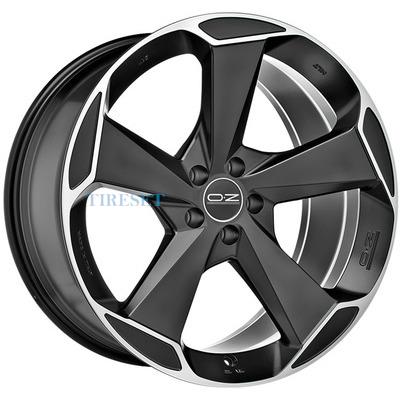 OZ 9,5x20/5x112 ET52 D79 Aspen HLT Matt Black + Diamond Cut