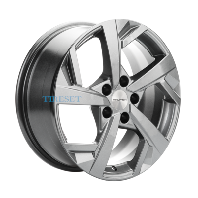 Khomen Wheels 7x17/5x112 ET43 D57,1 KHW1712 (Karog/Octavia/Tiguan) Gray