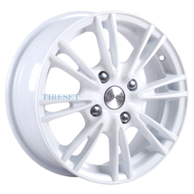 Скад 5,5x14/4x100 ET39 D67,1 Пантера белый