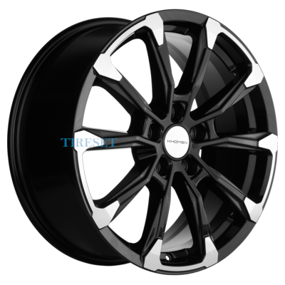 Khomen Wheels 7,5x18/5x114,3 ET45 D60,1 KHW1808 (Geely Atlas/Atlas Pro/Lifan Myway) Black-FP