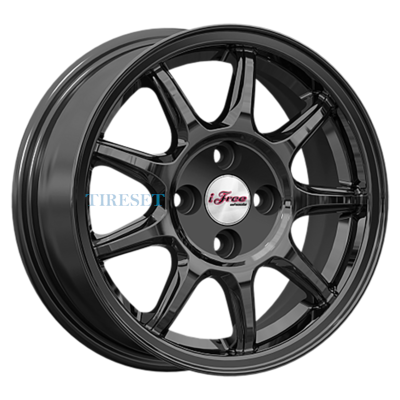 Диски iFree 5,5x14/4x98 ET35 D58,5 Эвил (КС1068) BK на tireset.ru