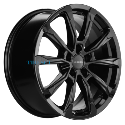 Khomen Wheels 7,5x18/5x108 ET46 D63,4 KHW1808 (Tugella/Jaguar XF/F-Pace) Black