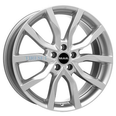 Диски MAK 8,5x20/5x112 ET45 D66,45 Koln Silver на tireset.ru