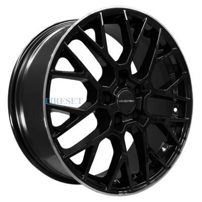 Khomen Wheels 7x18/5x108 ET33 D60,1 KHW1818 (Chery Tiggo 7 (Pro/Pro Max)) Black MR