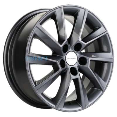 Khomen Wheels 6x16/5x100 ET40 D54,1 KHW1604 (Prius) Gray