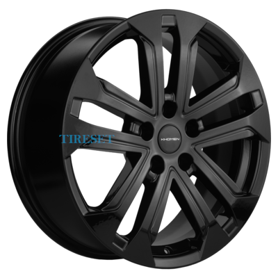 Khomen Wheels 7x18/5x108 ET46 D63,4 KHW1803 (Tugella) Black