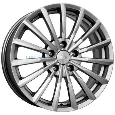 KиK 7x17/5x108 ET50 D63,35 Акцент (КС562) Дарк платинум