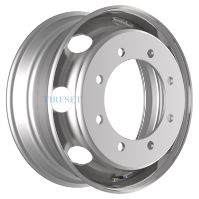 Диски Accuride 6,75x19,5/8x275 ET136 D221 M20 Silver (RZB35654OE) (10,5 мм) 2 500 кг на tireset.ru