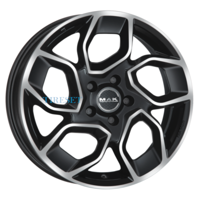 Диски MAK 7x17/5x118 ET62 D71,1 Express Black mirror на tireset.ru