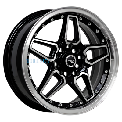 PDW 6,5x15/4x98 ET30 D58,5 2101 (3063) M/B (конус)