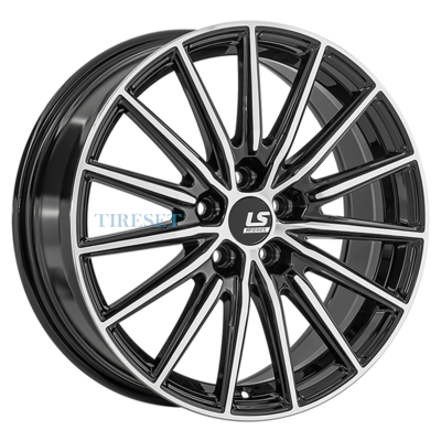 Диски LS FlowForming 7,5x18/5x112 ET40 D66,6 RC93 BKF (конус) на tireset.ru