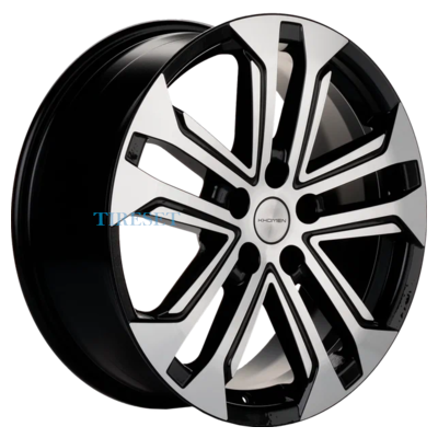 Khomen Wheels 7x18/5x114,3 ET37 D66,5 KHW1803 (Dargo/Jolion) Black-FP