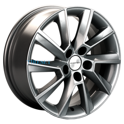 Диски Khomen Wheels 6x15/5x100 ET40 D57,1 KHW1507 (Polo) Gray-FP на tireset.ru